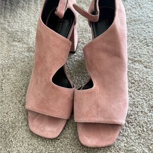 Balenciaga Pink Suede Women's Shoes